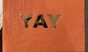YAY Napkin